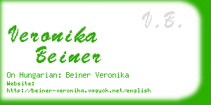 veronika beiner business card